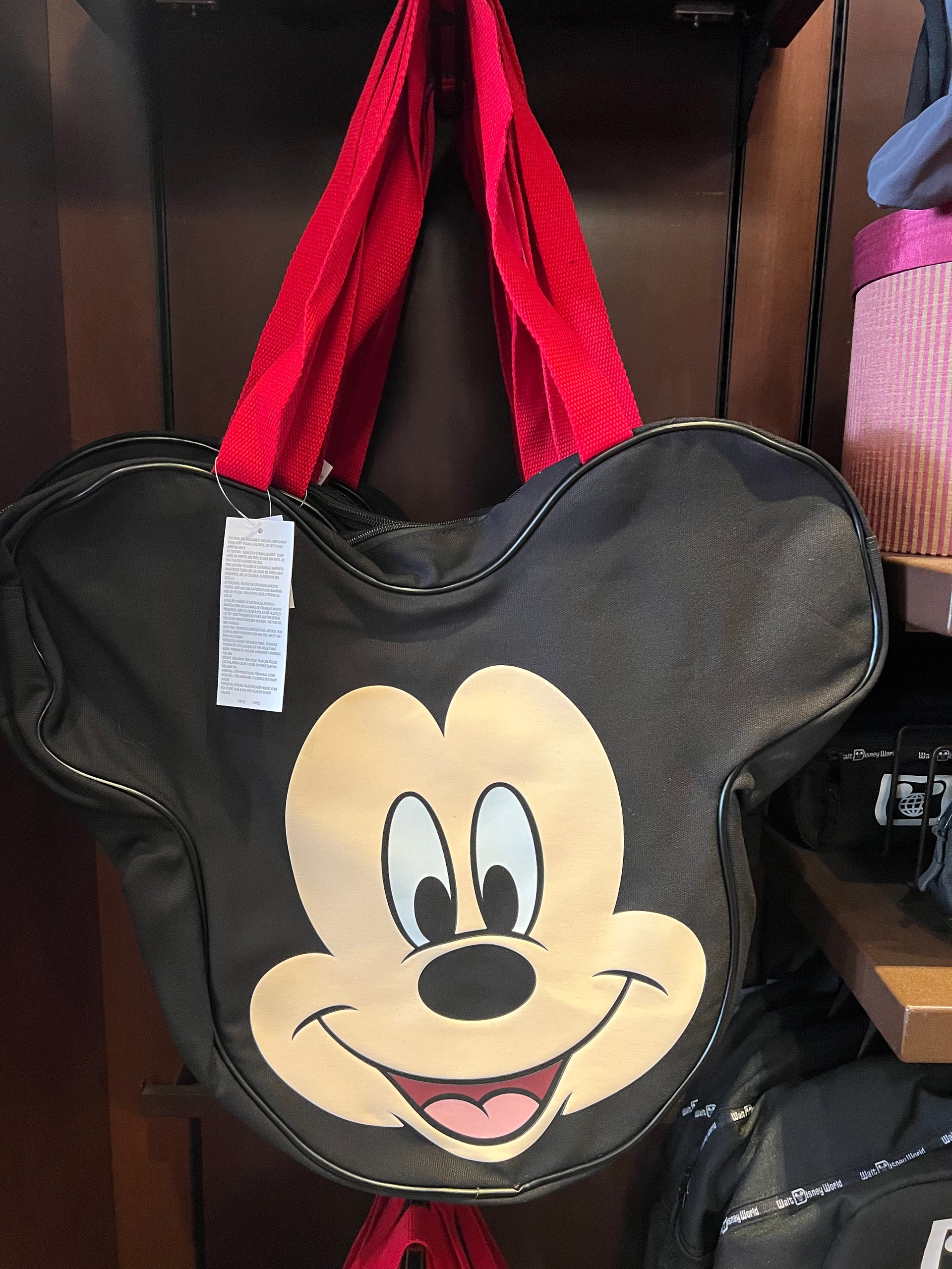 Mickey Mouse Walt Disney World Giant Tote – Shopping the Parks