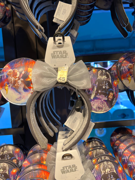 Star Wars The Empire Strikes Back 45th Anniversary Minnie Mouse Ears Headband