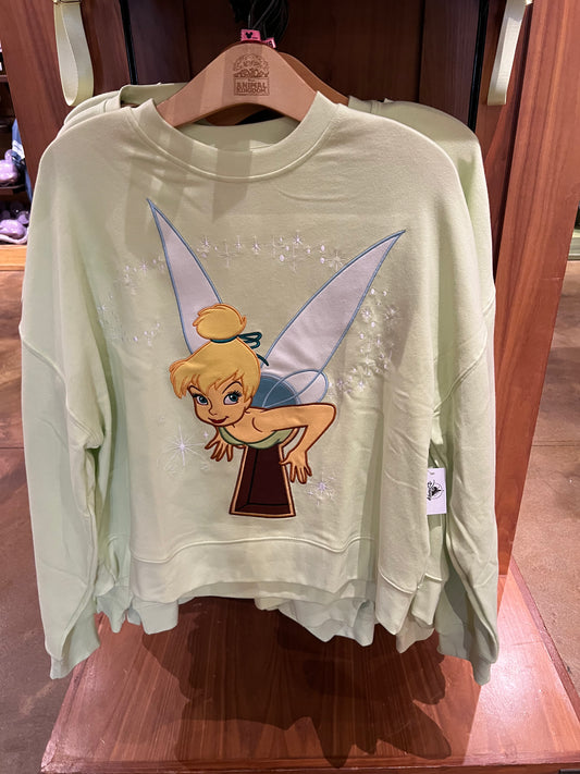Tinker Bell Keyhole Walt Disney World Adult Sweatshirt