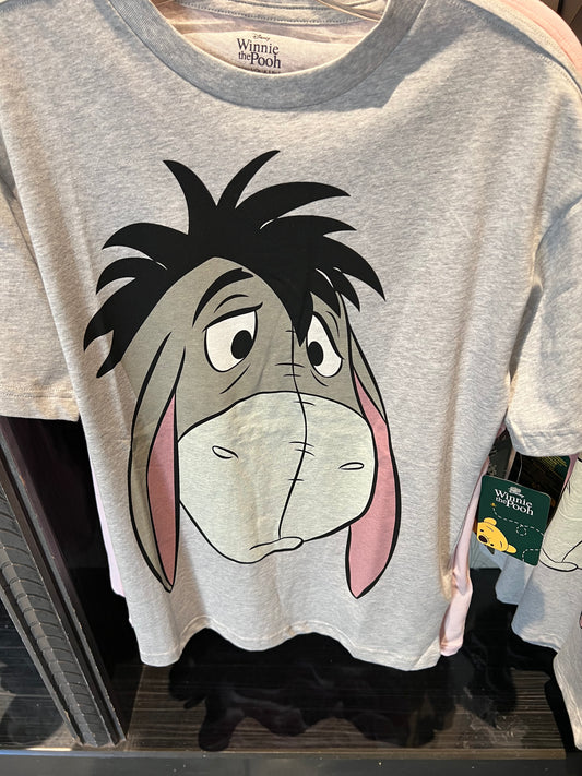 Winnie the Pooh Eeyore Piglet Adult T-Shirt