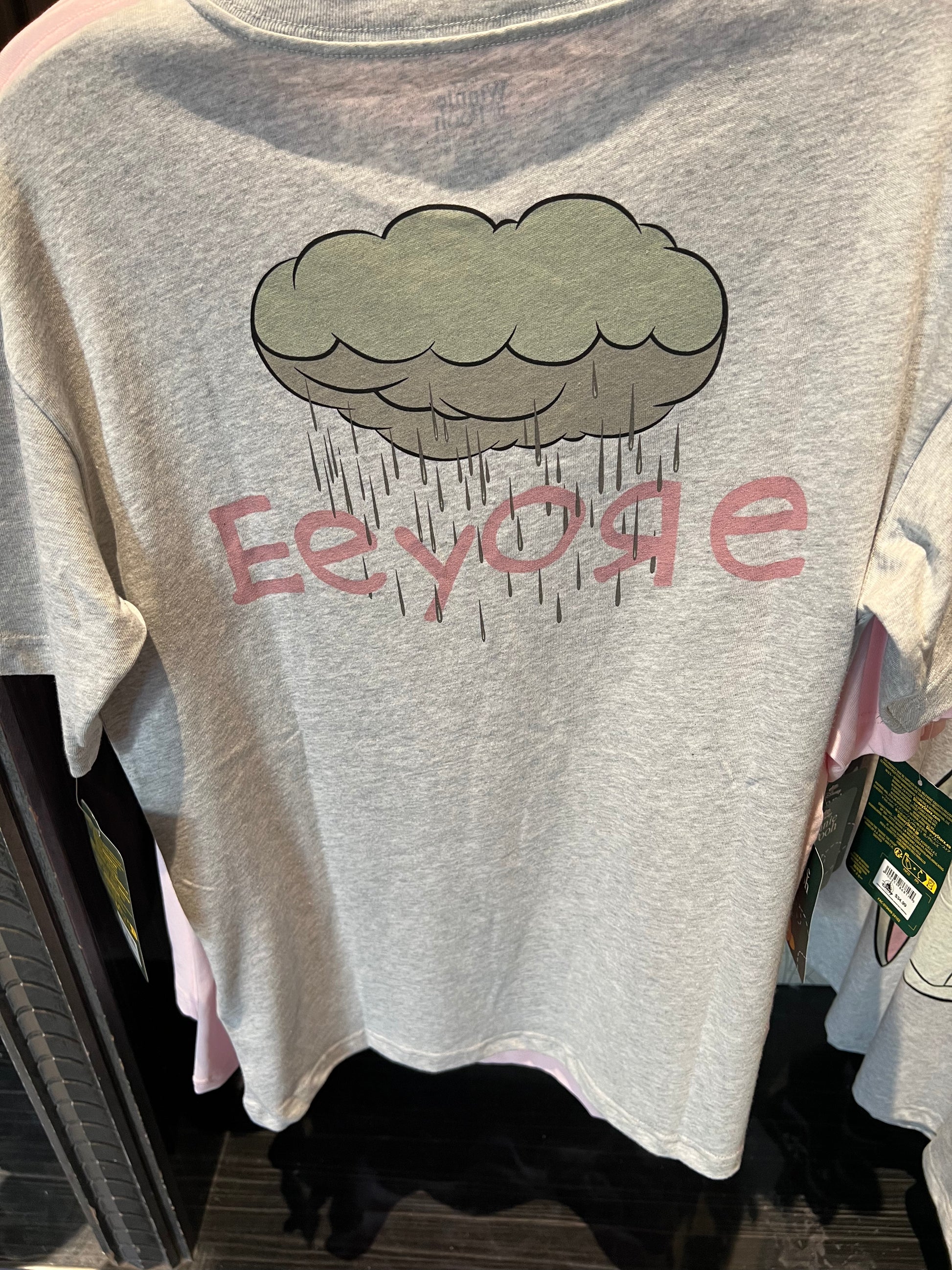 Winnie the Pooh Eeyore Piglet Adult T-Shirt