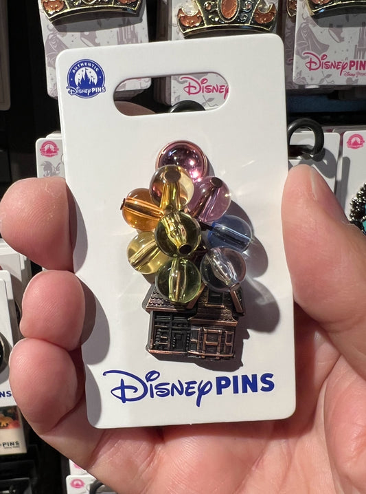 Up House With Balloons Disney Pin