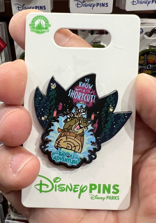 Tiana's Bayou Adventure Shortcut Disney Pin