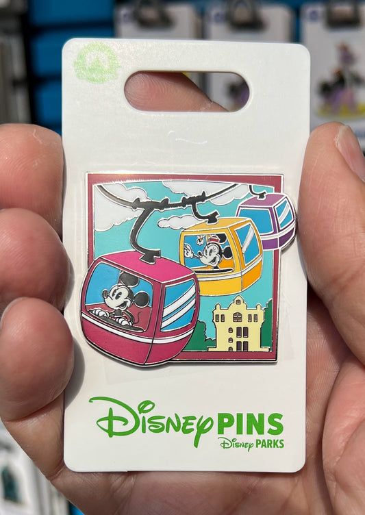Mickey & Minnie Mouse Gondola Disney Pin