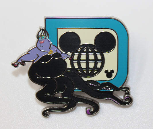 Ursula Walt Disney World Logo 2025 Hidden Disney Wave A Pin
