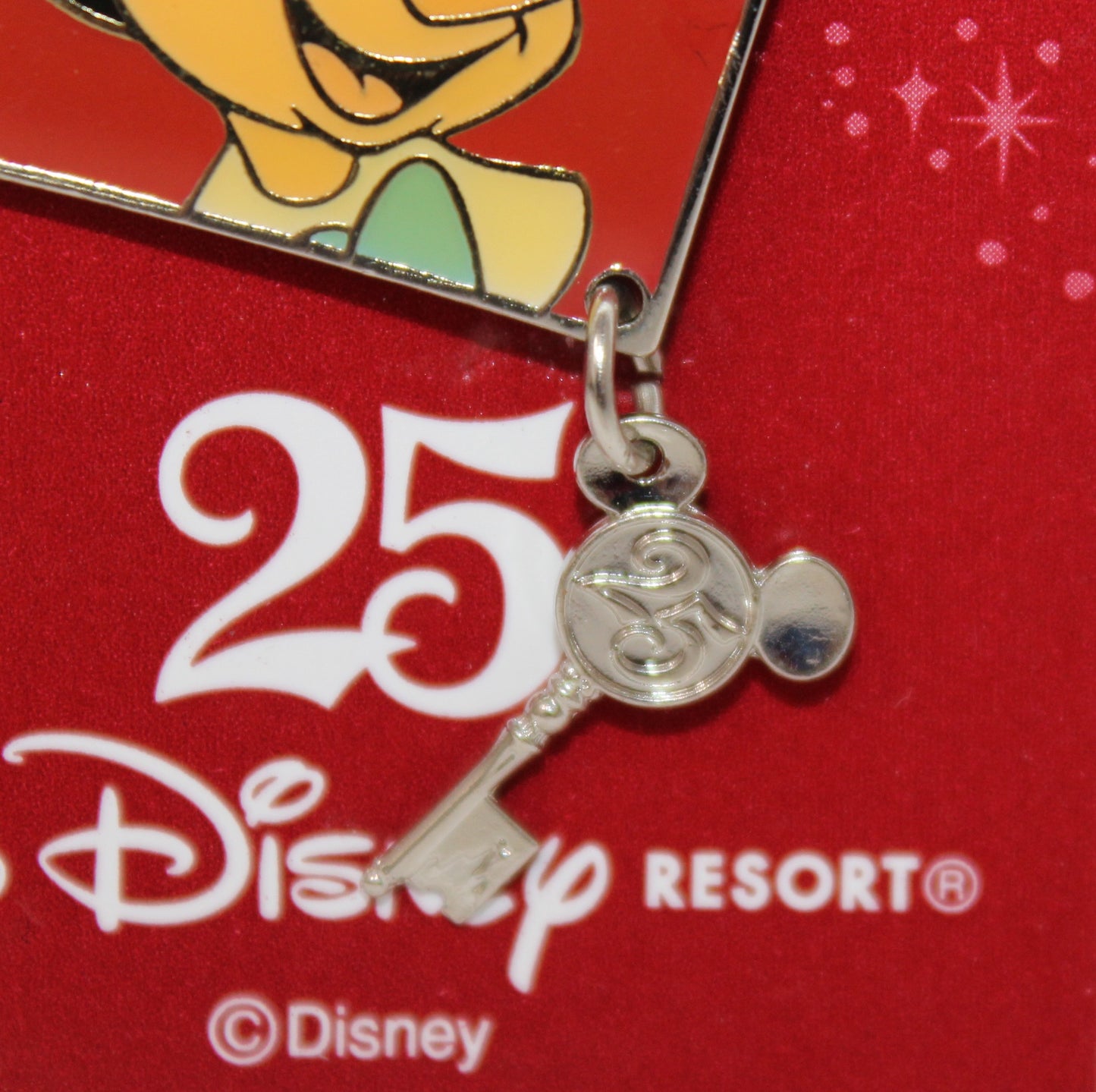 Pinocchio Tokyo Disneyland 25th Anniversary Key Collection Disney Pin