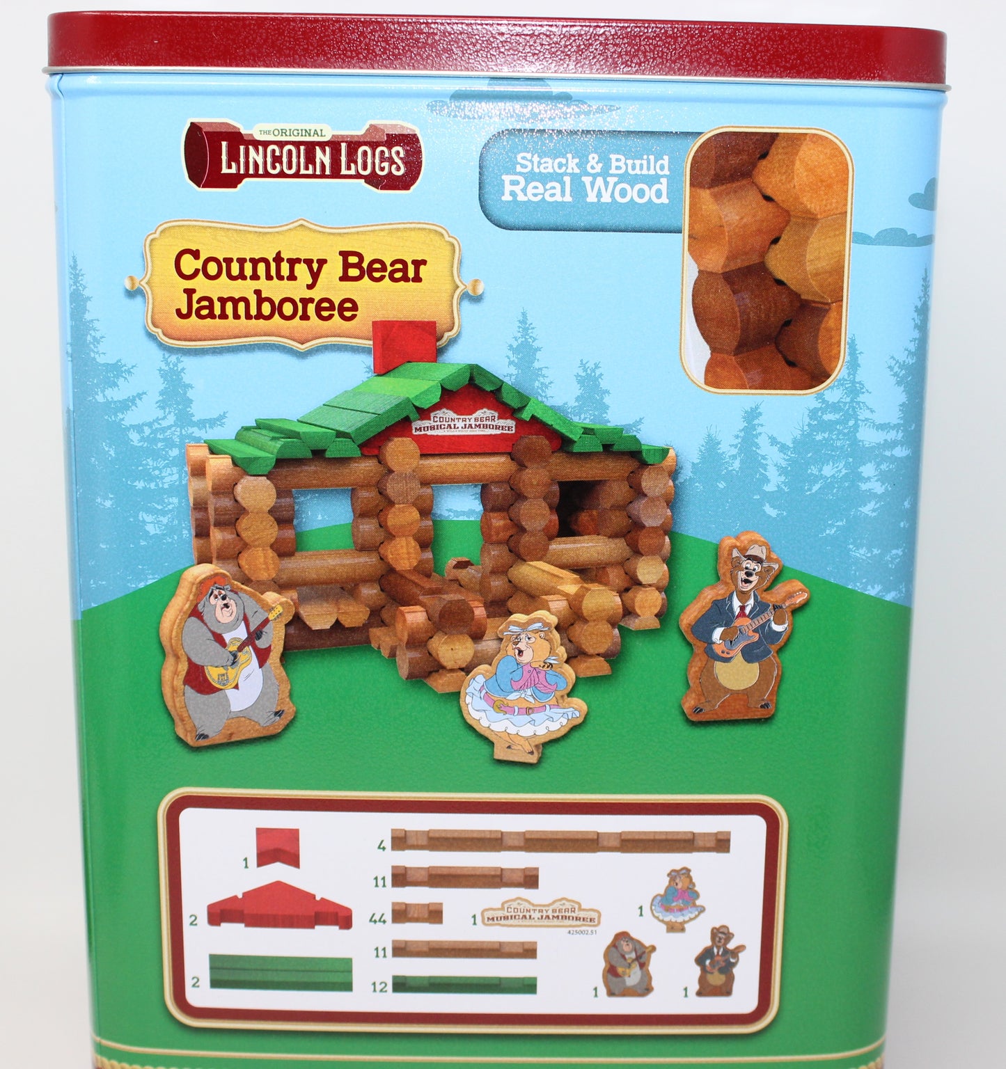 Country Bear Jamboree Lincoln Logs Set
