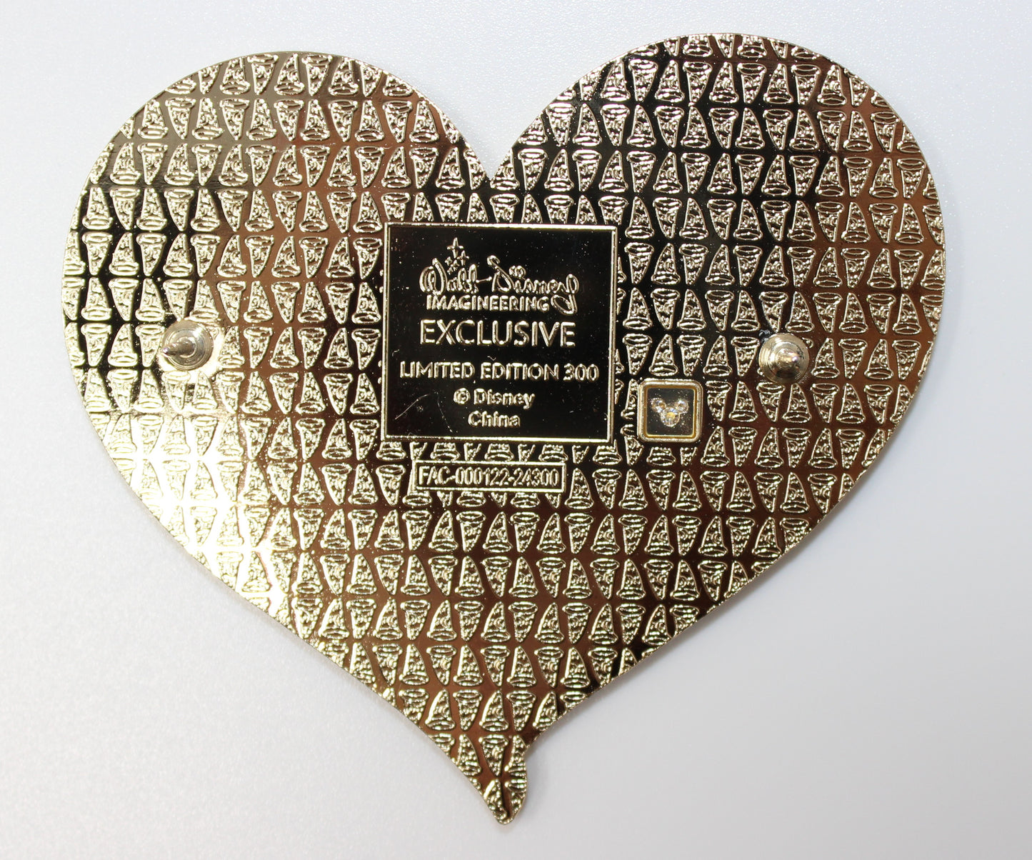 Kida & Milo WDI Valentine's Day 2025 Gem Hearts Disney Pin