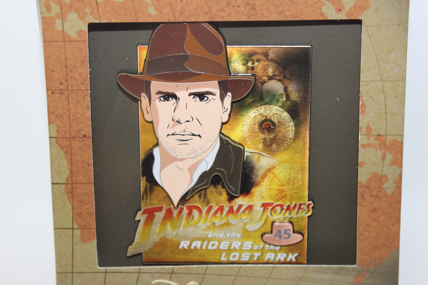 Indiana Jones and the Raiders of the Lost Ark 45th Anniversary Mini Jumbo Disney Pin