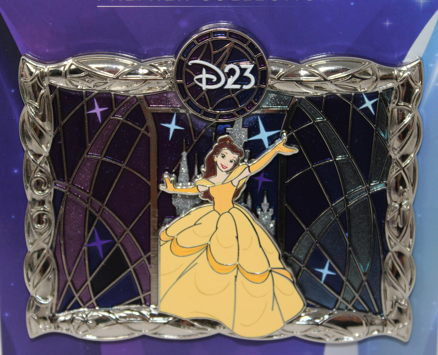 Belle 2026 D23 Premier Collection Disney Pin