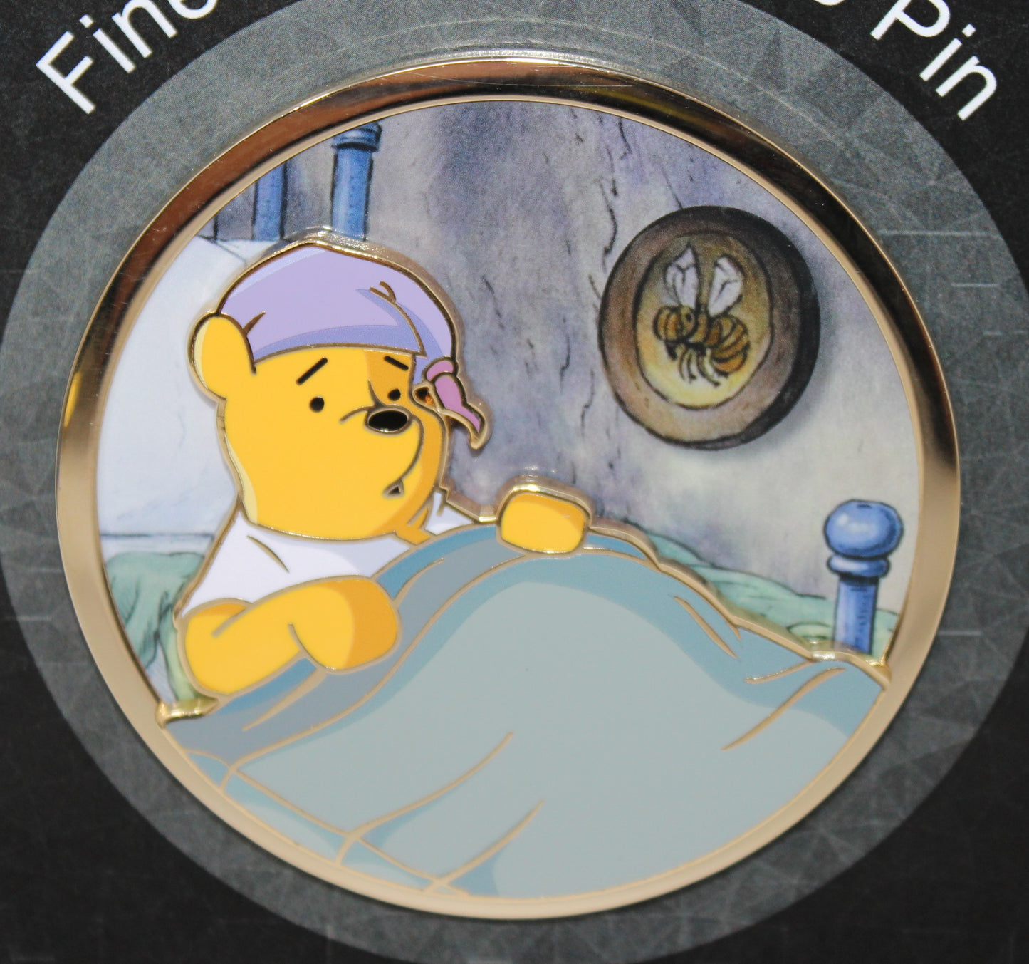 Winnie the Pooh Ready for Bed Artland Fine Art Collectible AP Disney Pin