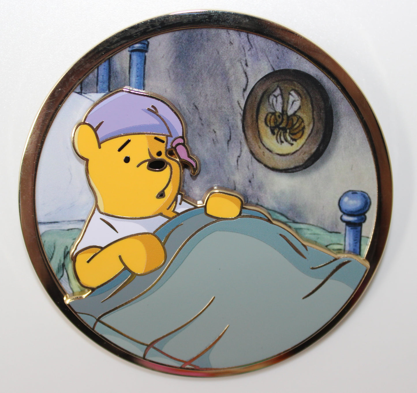 Winnie the Pooh Ready for Bed Artland Fine Art Collectible AP Disney Pin