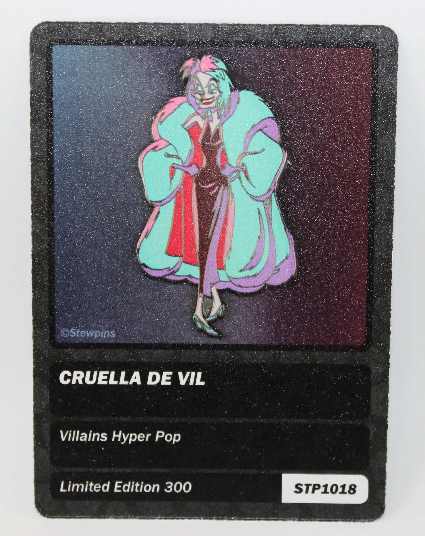 Cruella StewPins Exclusive Disney Villains Hyper Pop Wave 1