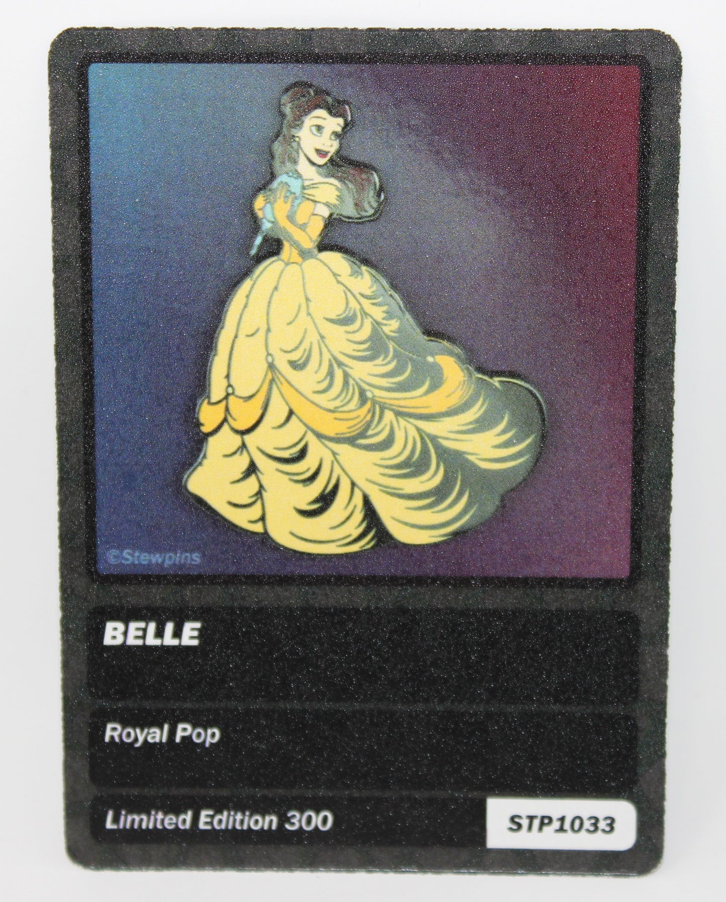 Belle Disney Princess StewPins Exclusive Royal Pop Pin