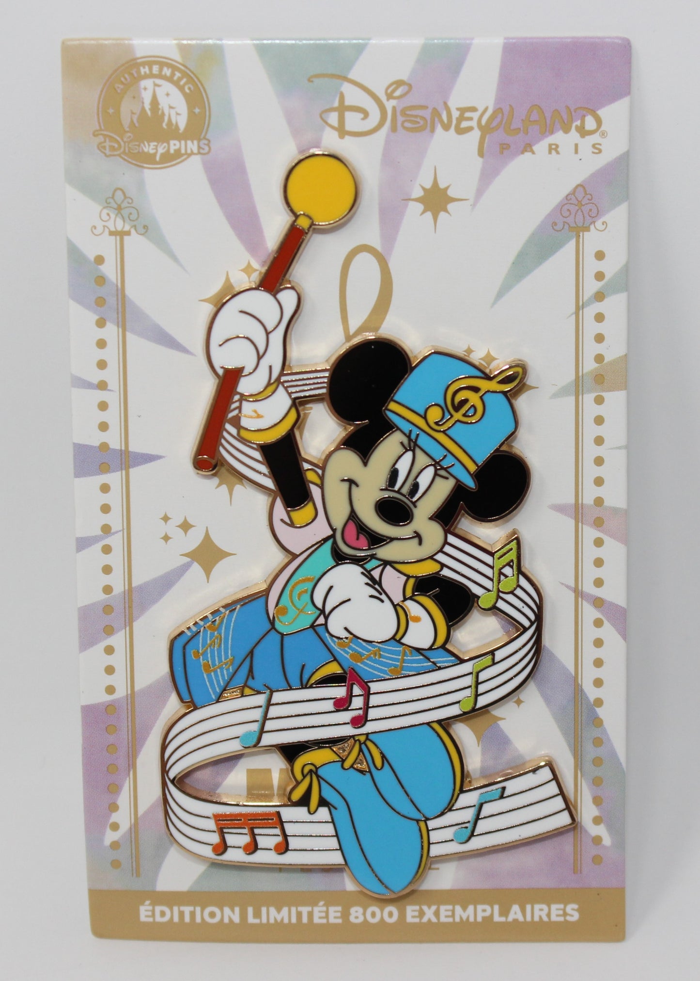 Minnie Mouse 2025 Music Festival Disneyland Paris Disney Pin 218/800