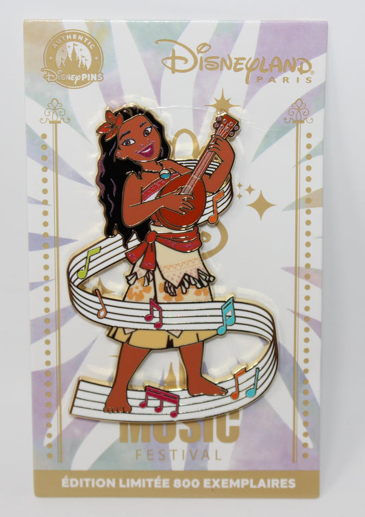 Moana 2025 Music Festival Disneyland Paris Disney Pin 268/800