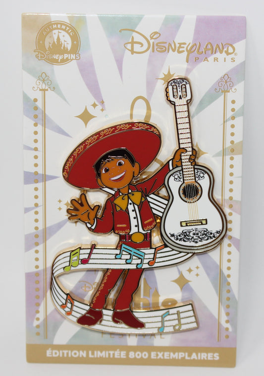 Miguel 2025 Music Festival Disneyland Paris Disney Pin 144/800