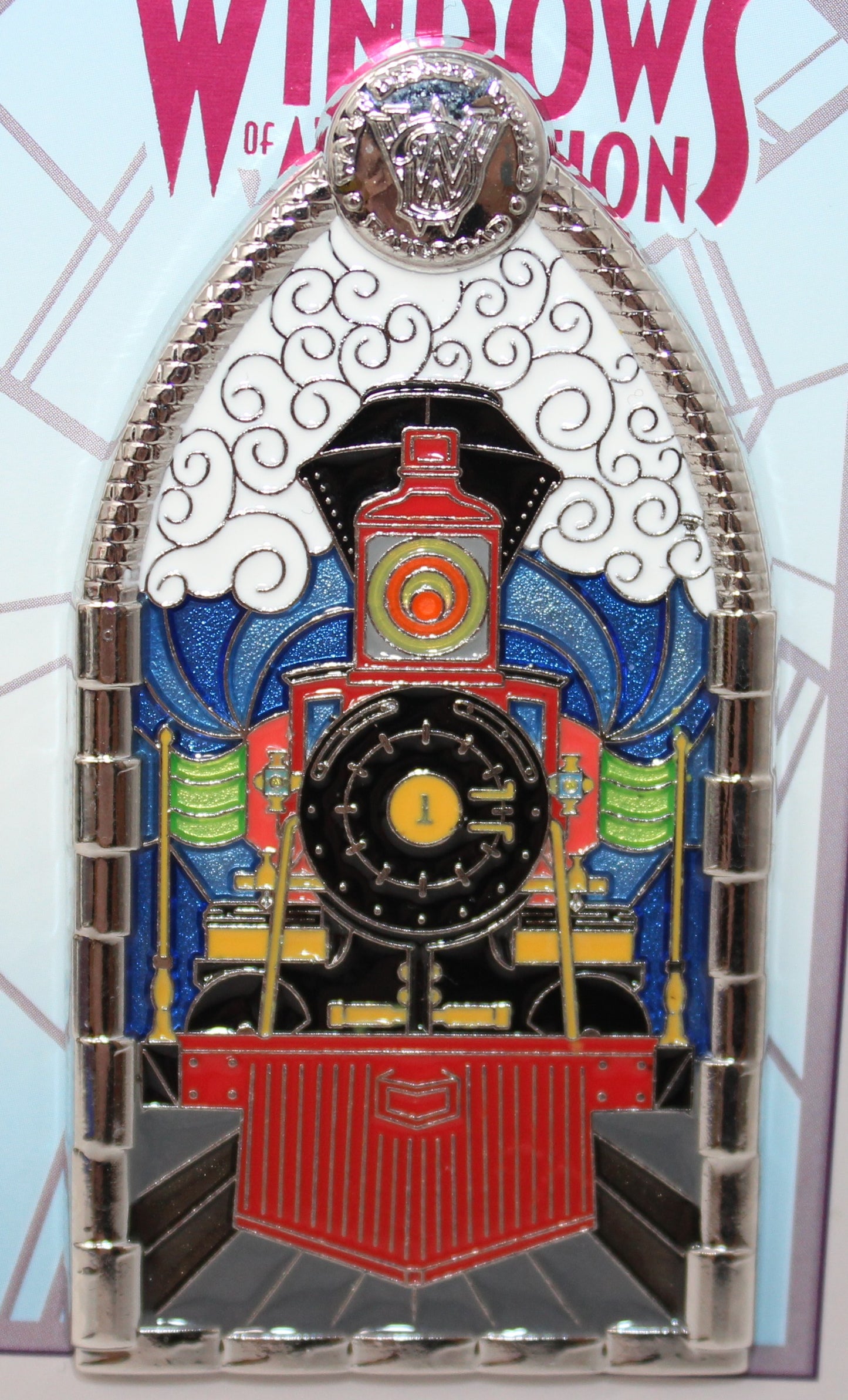 WDW Railroad Windows of Attraction Limited Edition Disney Pin