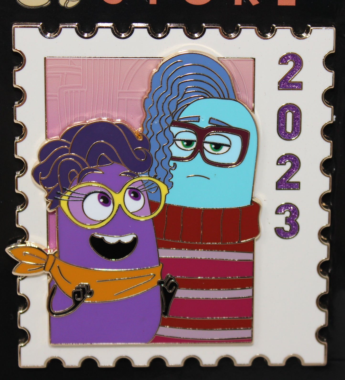 D23 2026 Paula & Xeni 2023 The Ultimate Pixar Stamp WDCS Disney Pin