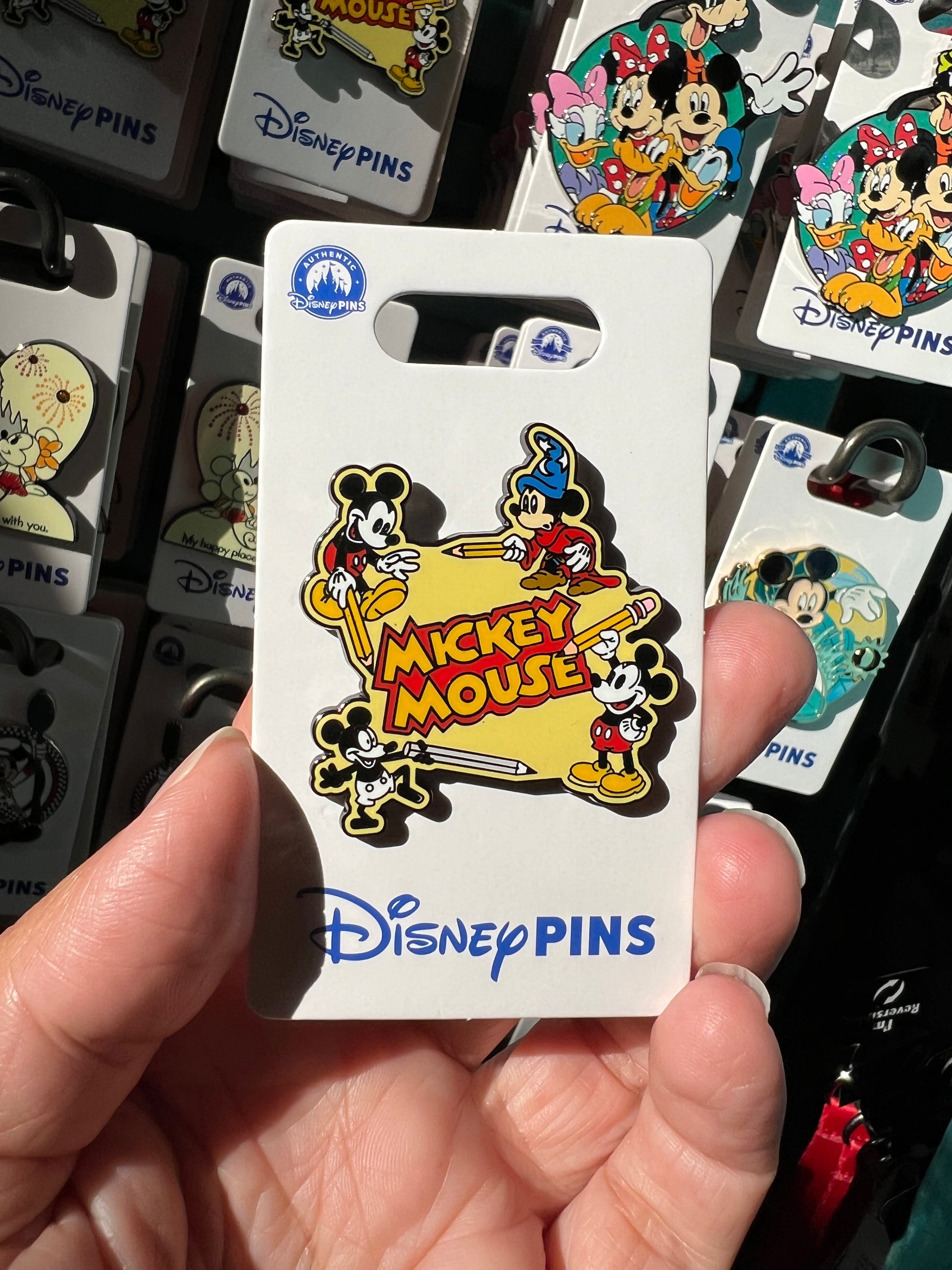 Mickey Through the Ages Disney Pin
