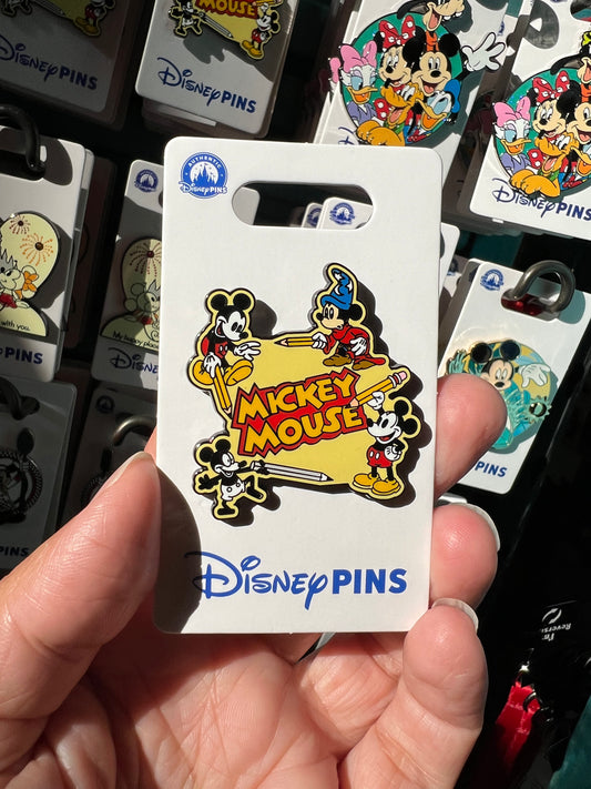Mickey Through the Ages Disney Pin