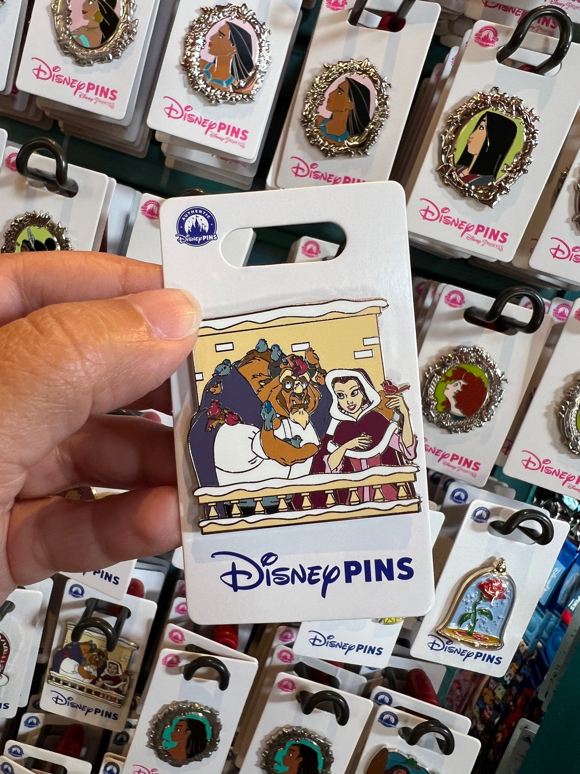 Beauty and the Beast Birds Disney Pin