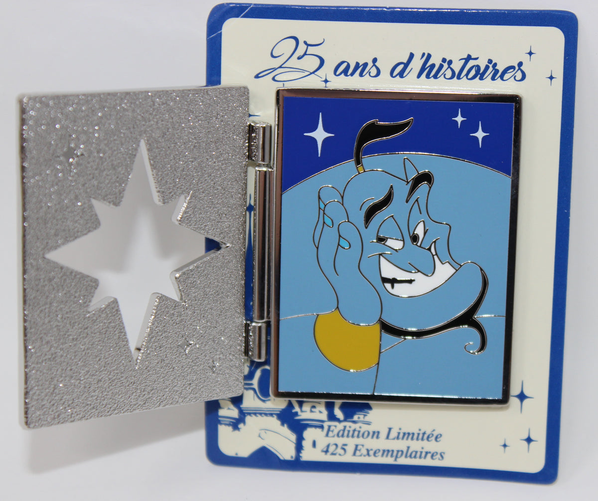 Genie 25 Years of History Disneyland Paris Disney Pin 001/425