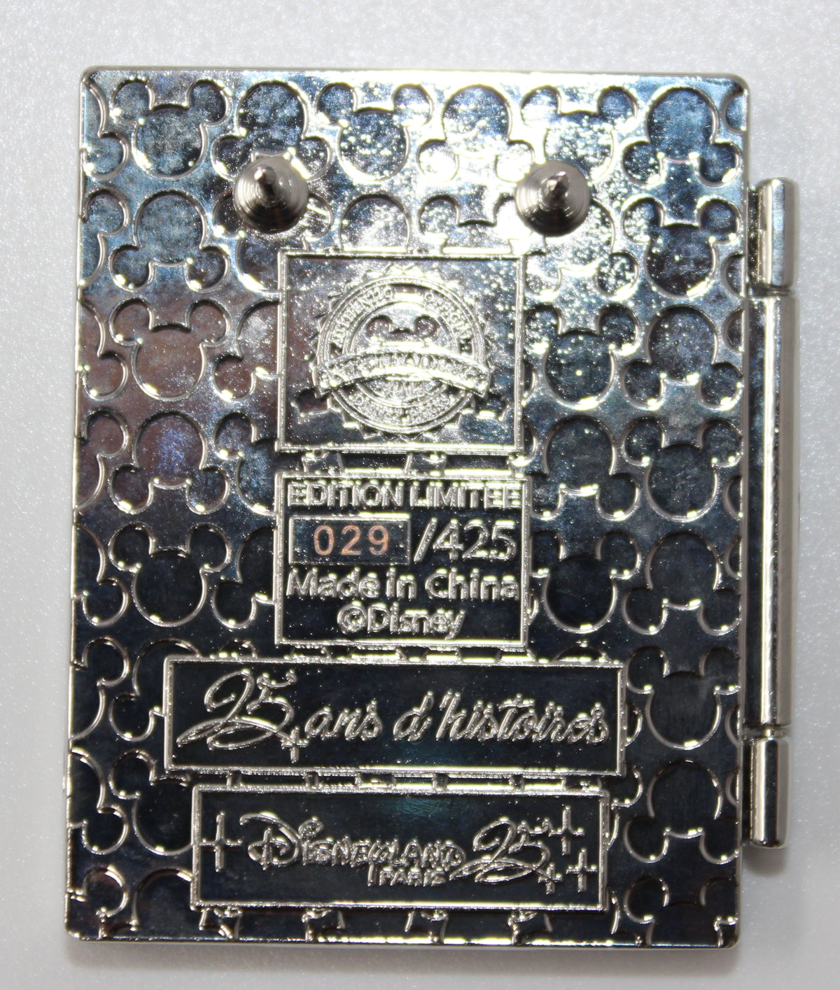 Aurora & Phillip 25 Years of History Disneyland Paris Disney Pin 029/425