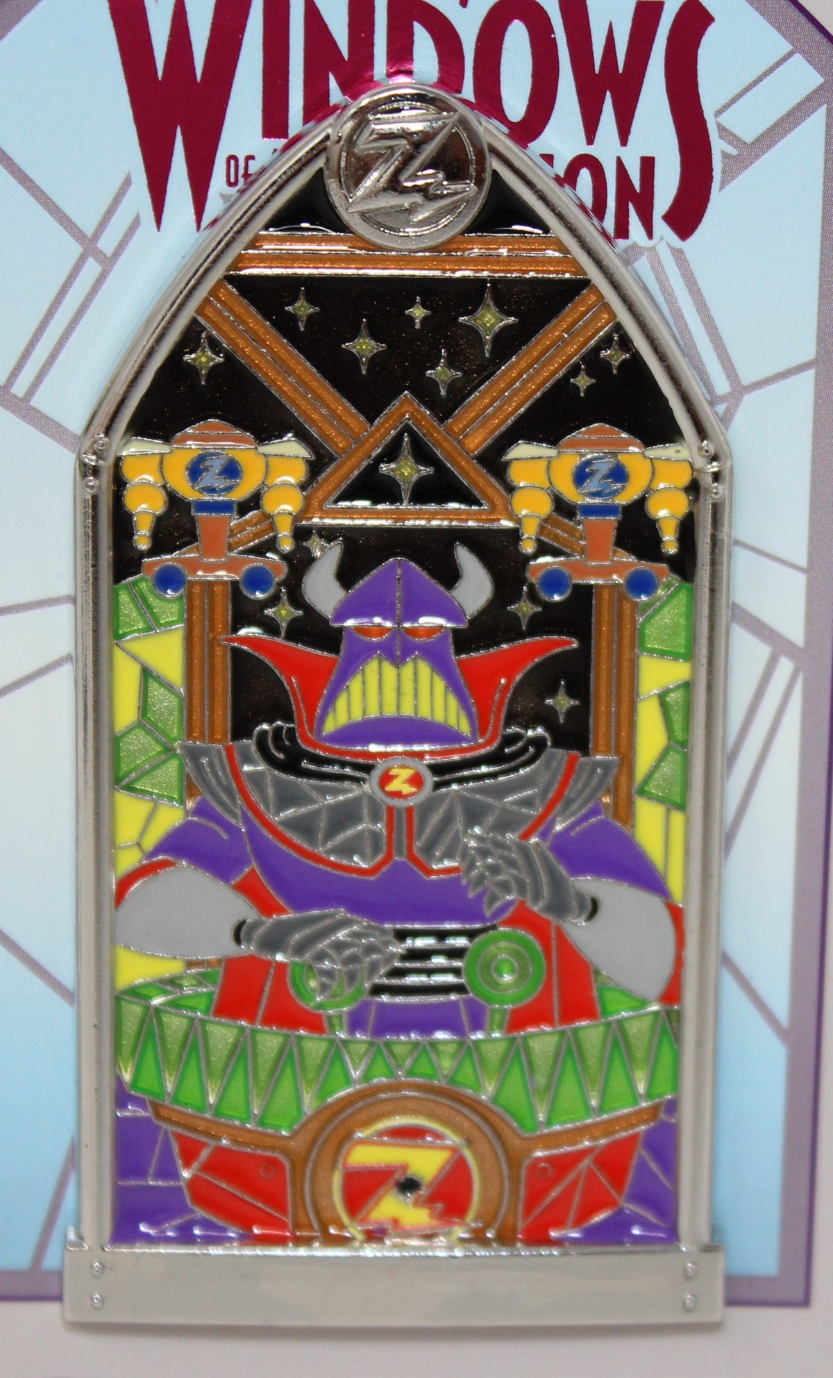 Emperor Zurg Windows of Attraction Disney Pin