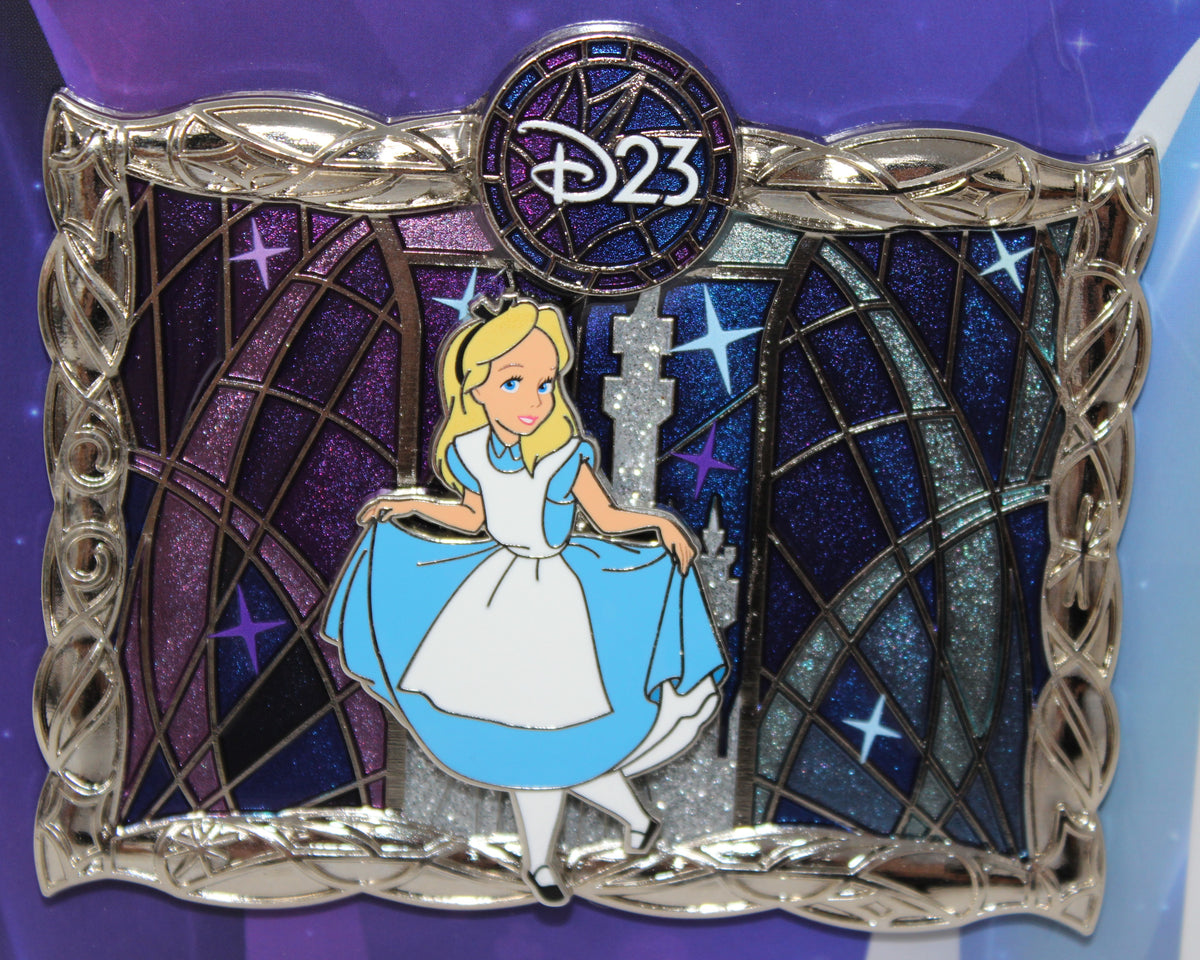 Alice 2026 D23 Premier Collection Disney Pin