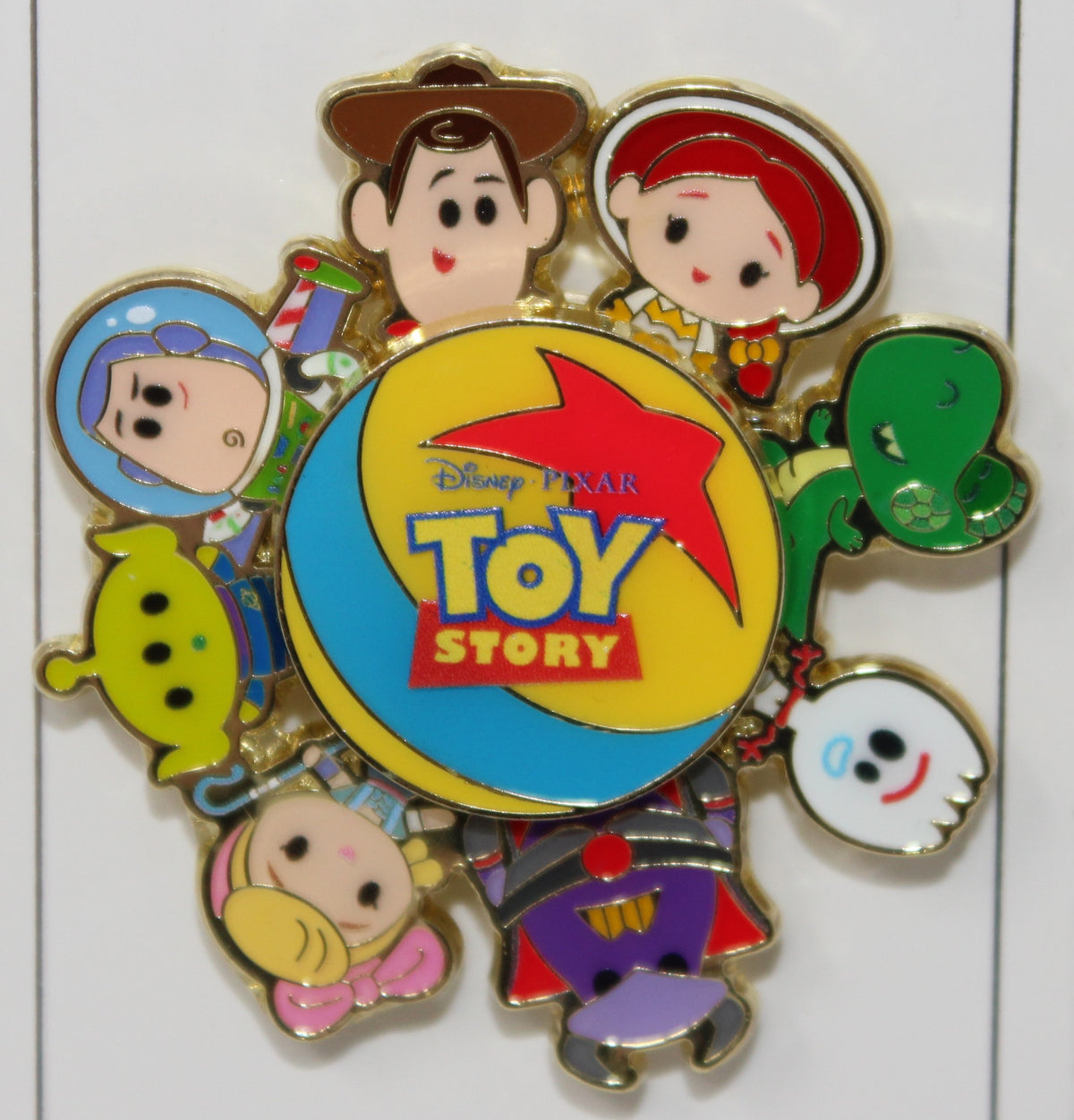 Toy Story Characters Shanghai Disneyland Spinner Disney Pin