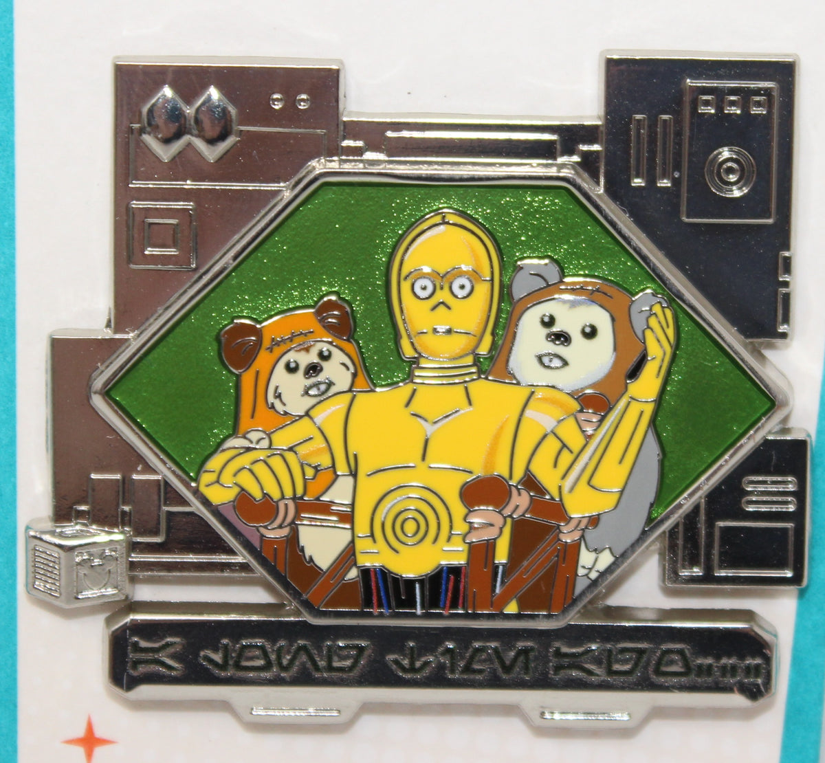 C-3PO & Ewoks Star Wars Once Upon a Time A-2-Z Disney Pin