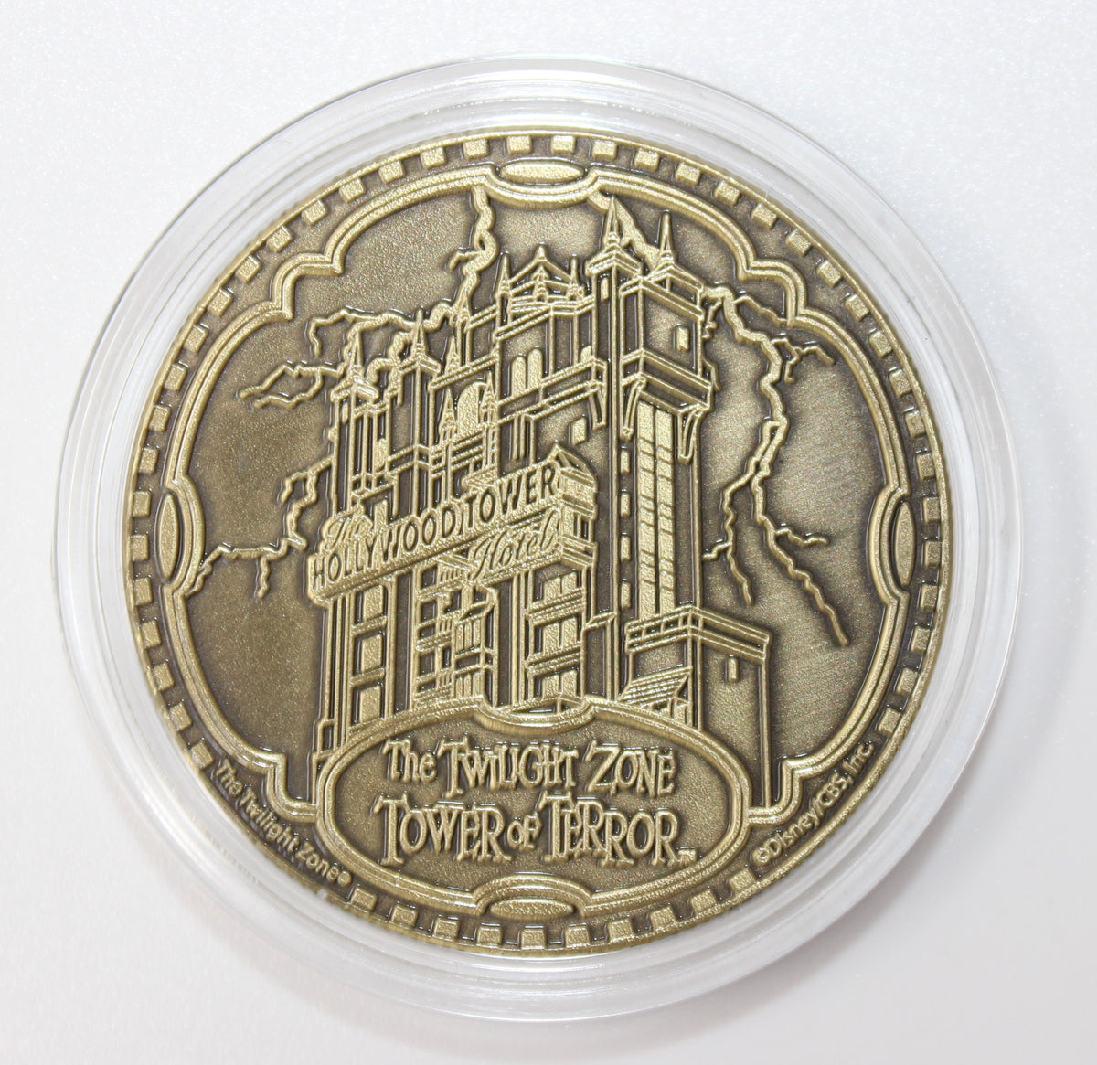 Mickey Mouse Tower of Terror Disney Medallion