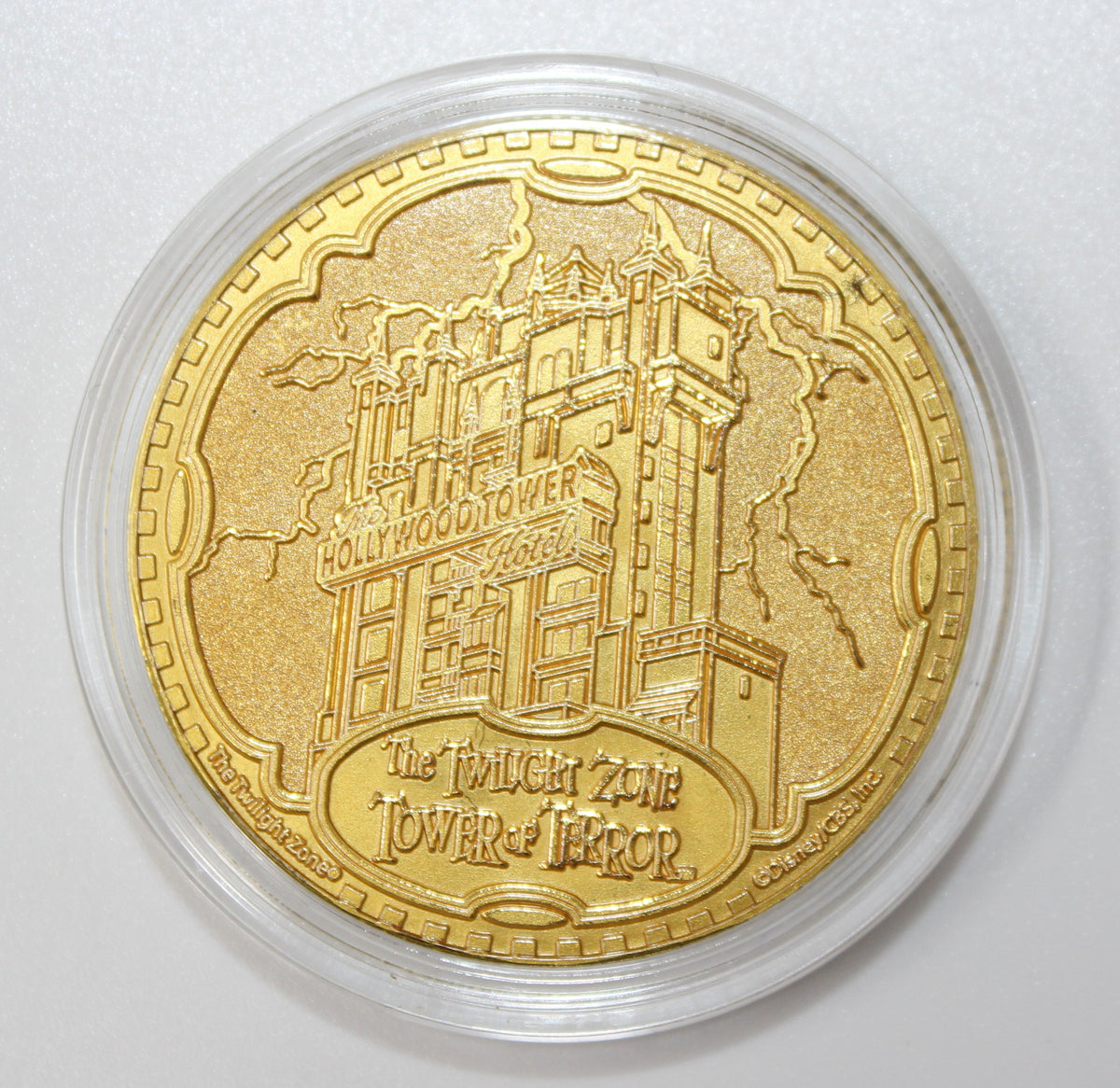 Mickey Donald & Goofy Elevator Door Tower of Terror Disney Medallion