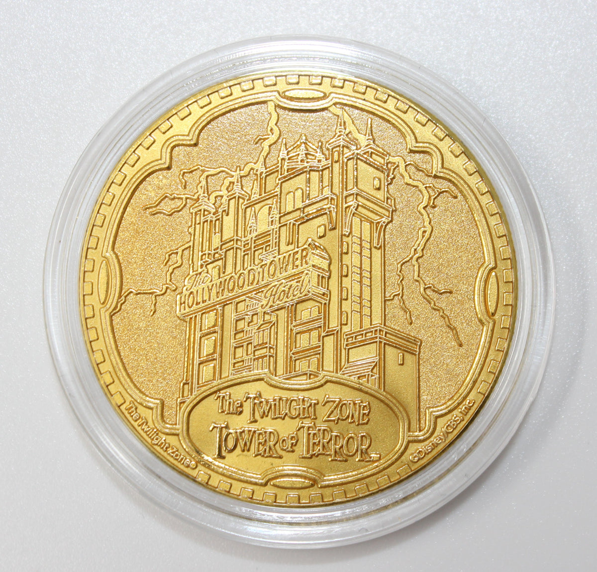 Goofy Tower of Terror Disney Medallion