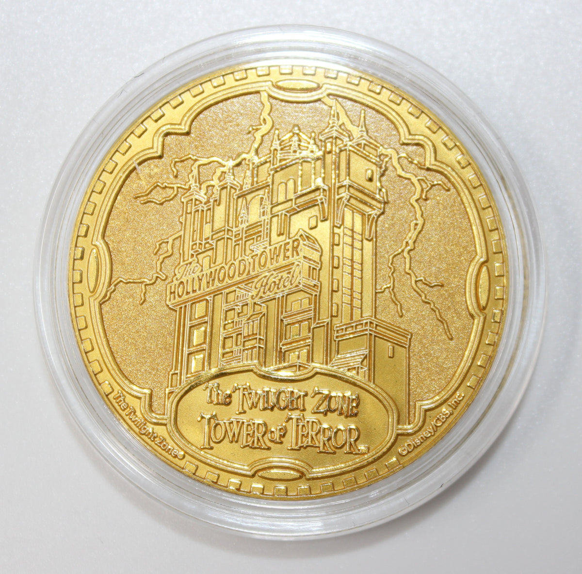 Mickey Donald & Goofy Tower of Terror Disney Medallion