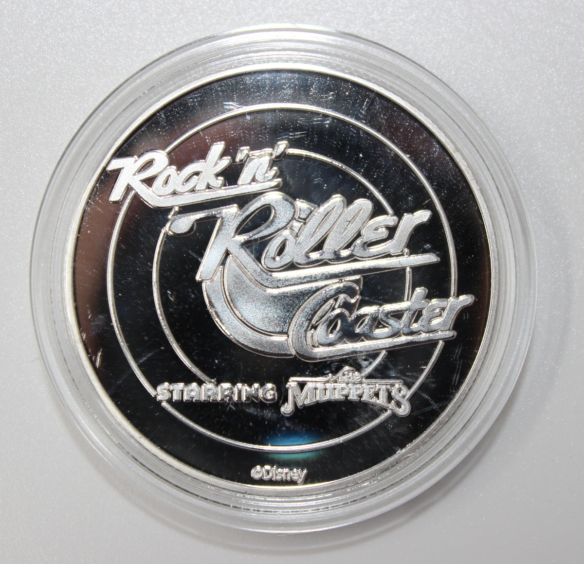 Animal & Lips Muppets Rock 'n' Rollercoaster Disney Medallion