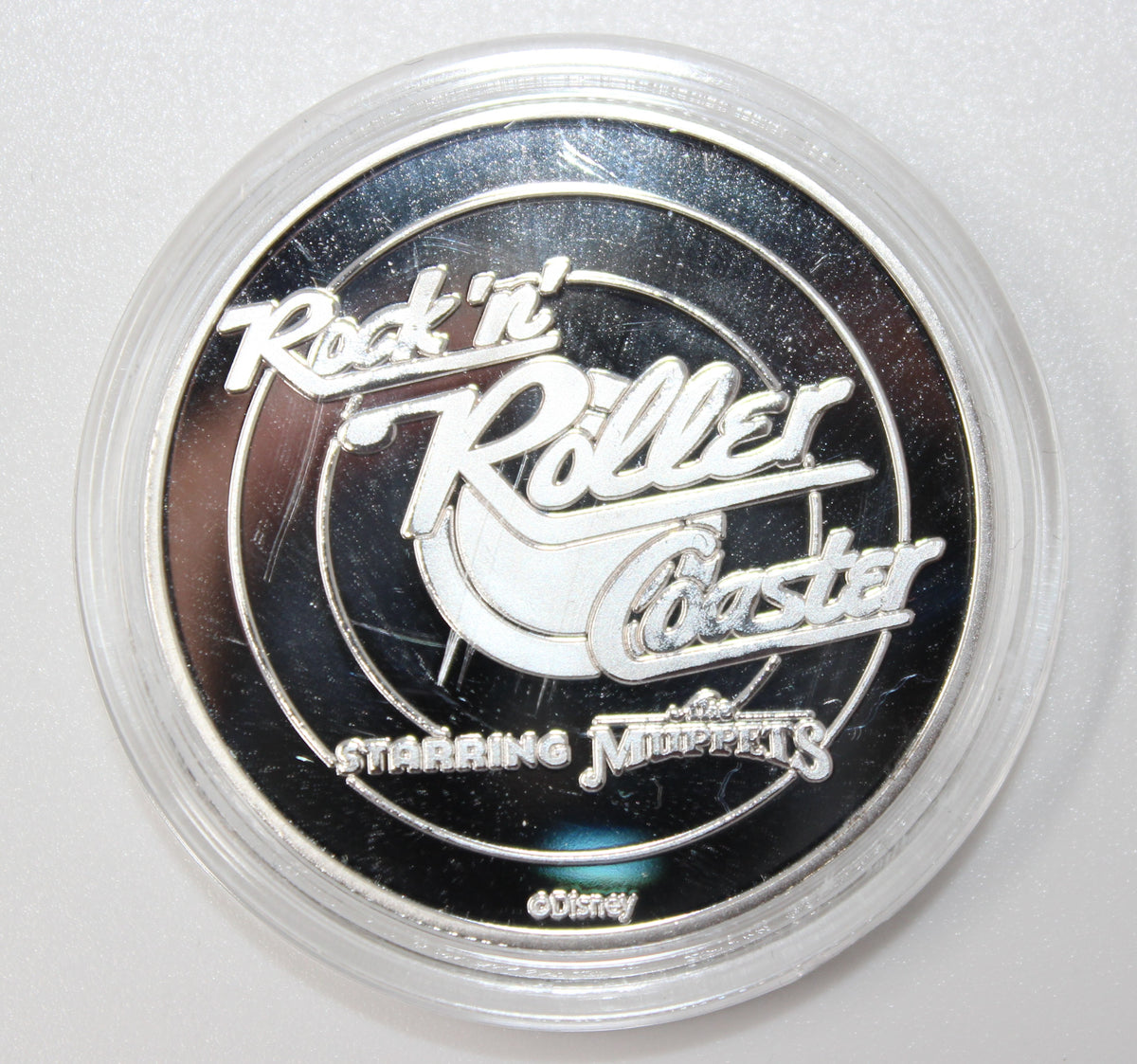 Sgt. Floyd Pepper & Janice Muppets Rock 'n' Rollercoaster Disney Medallion