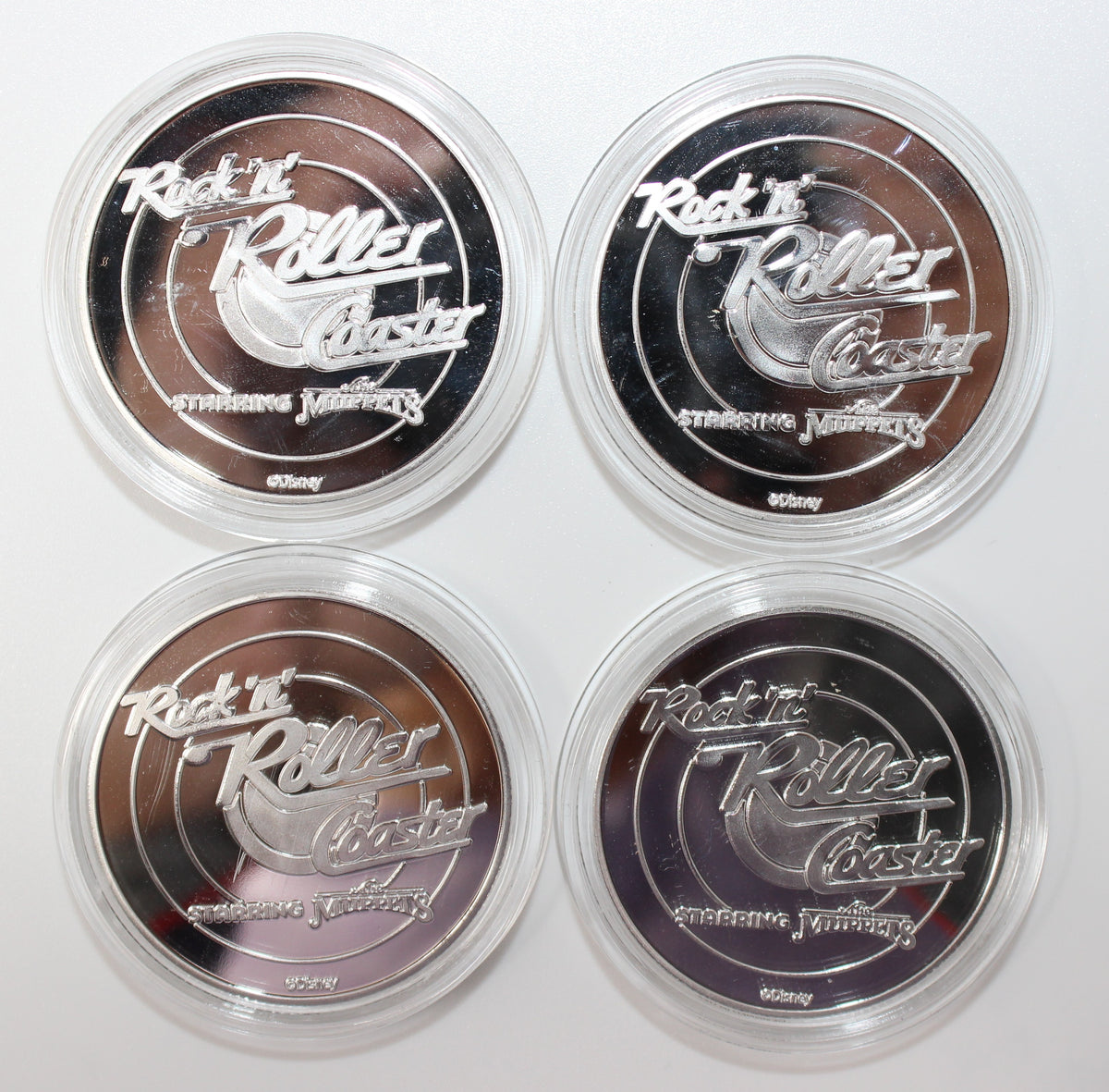Muppets Rock 'n' Roller Coaster Disney Medallion Set