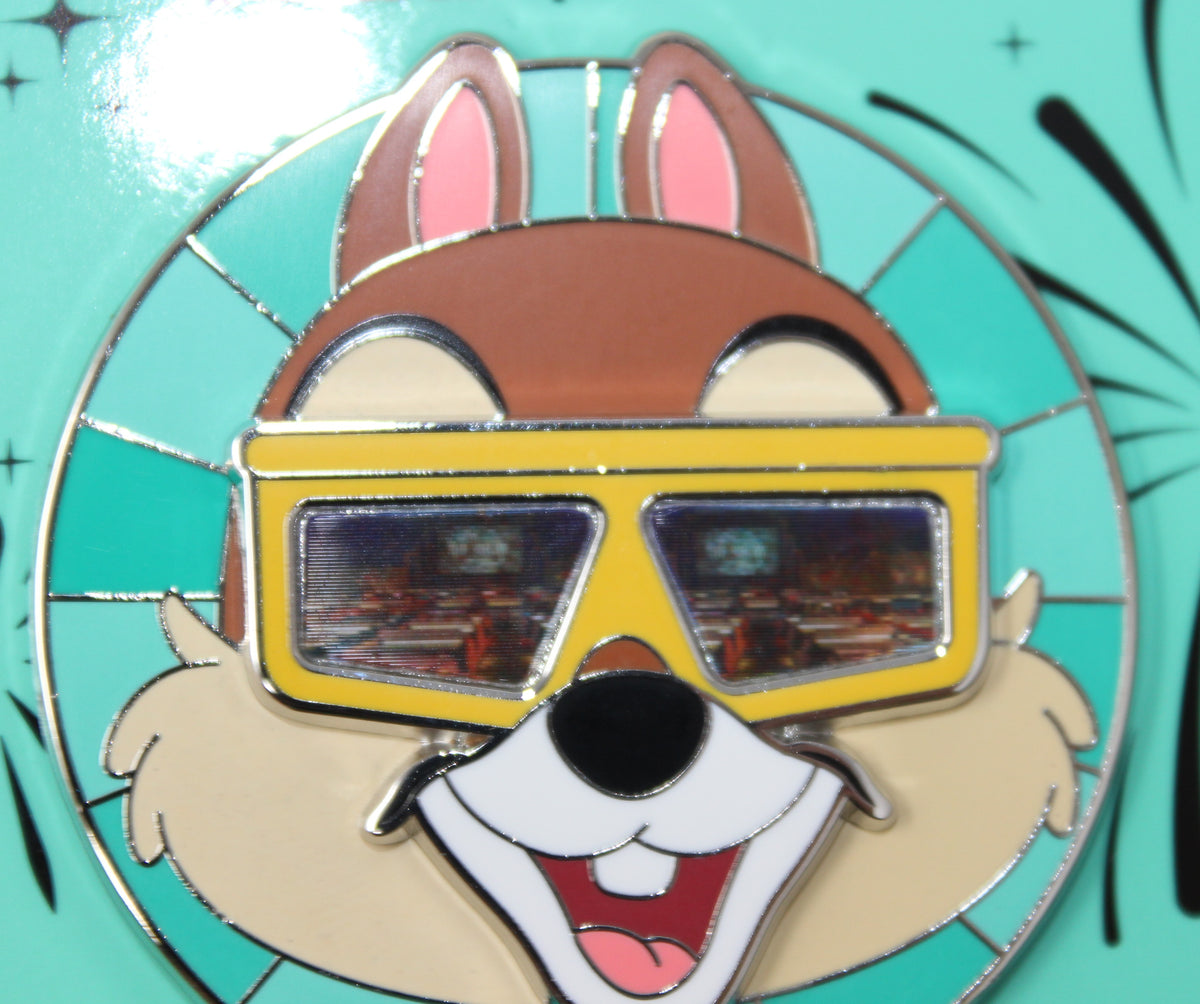 Chip Hollywood Studios Eyeconic Quarterly Series Passholder Disney Pin