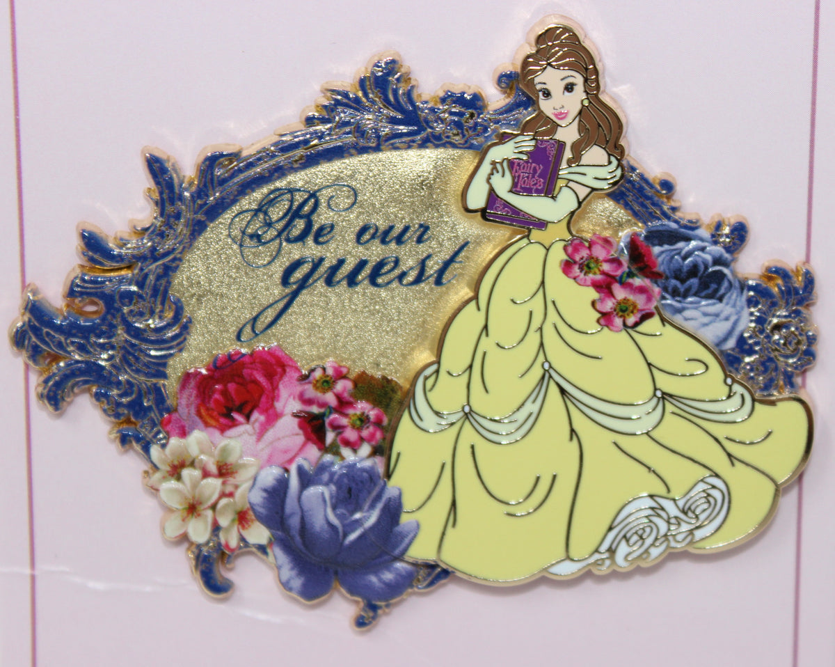 Belle Be Our Guest Pink a la Mode Disney Pin