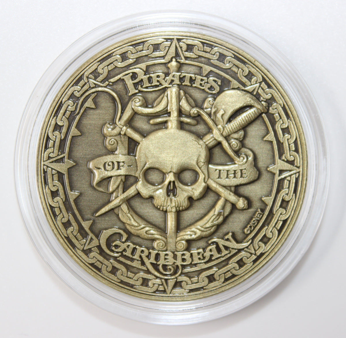 Mickey Mouse Pirates of the Caribbean Disney Medallion