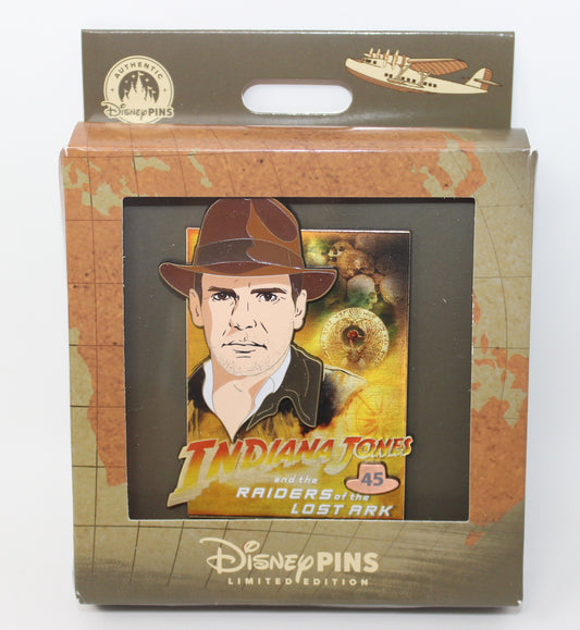 Indiana Jones and the Raiders of the Lost Ark 45th Anniversary Mini Jumbo Disney Pin