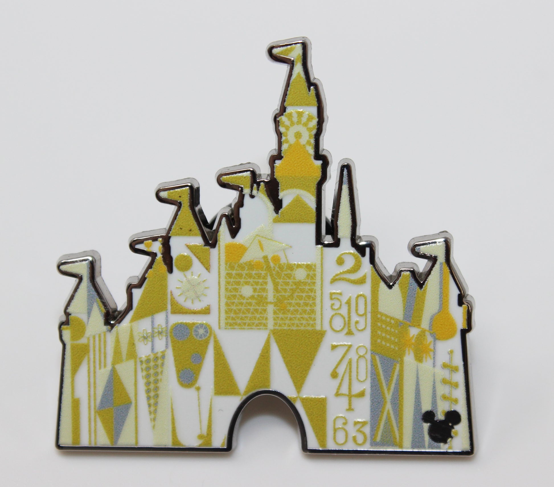 It's a Small World Castle Chaser Disneyland 2025 Hidden Disney Wave B Pin