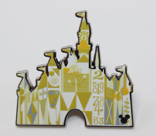 It's a Small World Castle Chaser Disneyland 2025 Hidden Disney Wave B Pin