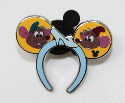 Jaq & Gus Ear Headbands Chaser Hidden Disney Wave A Pin