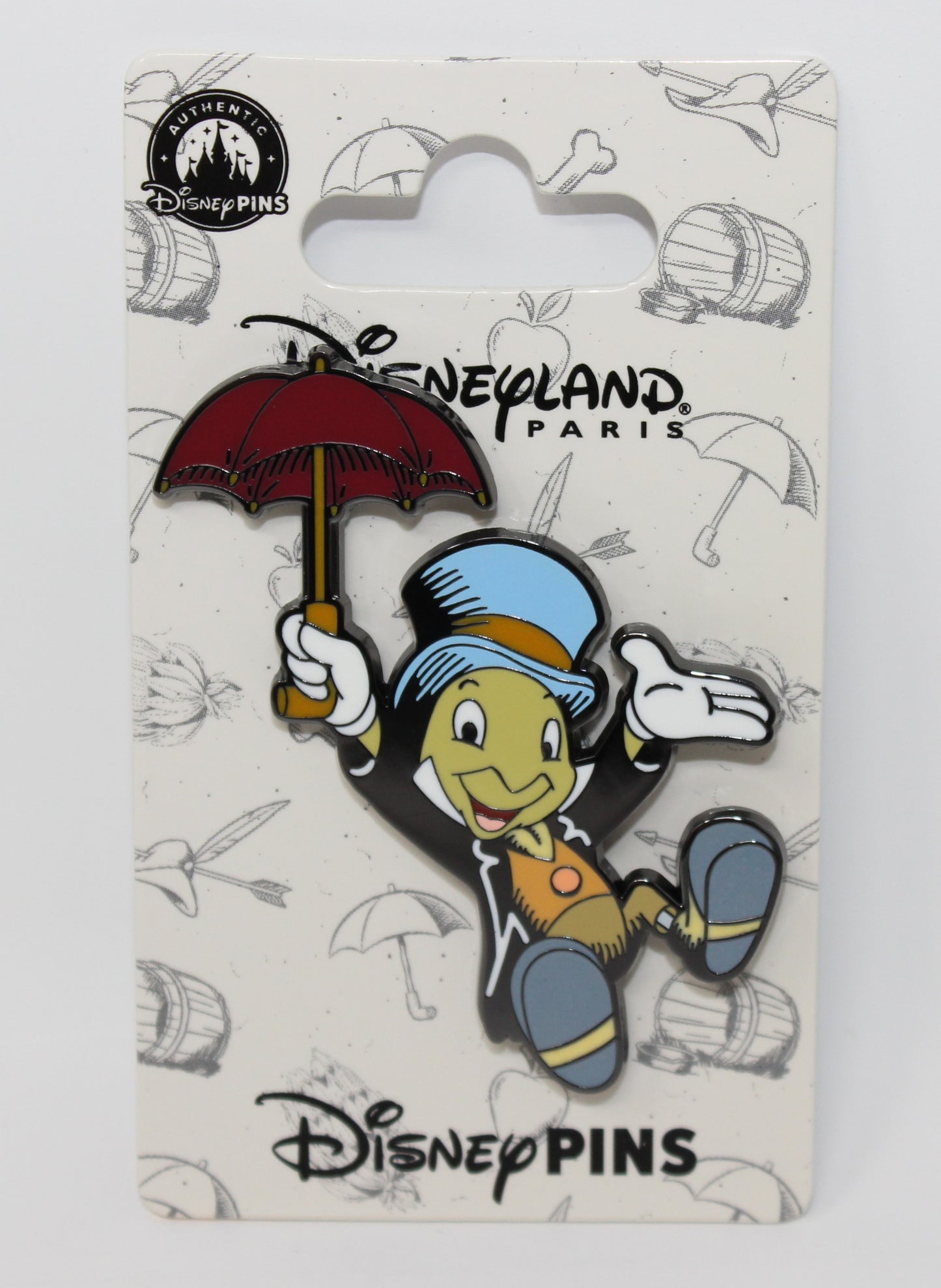 Jiminy Cricket Disneyland Paris Disney Pin