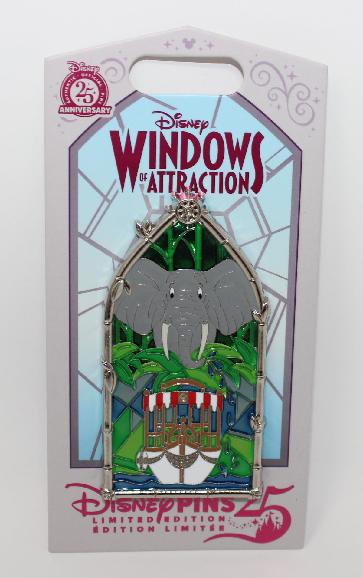 Jungle Cruise Windows of Attraction Disney Pin