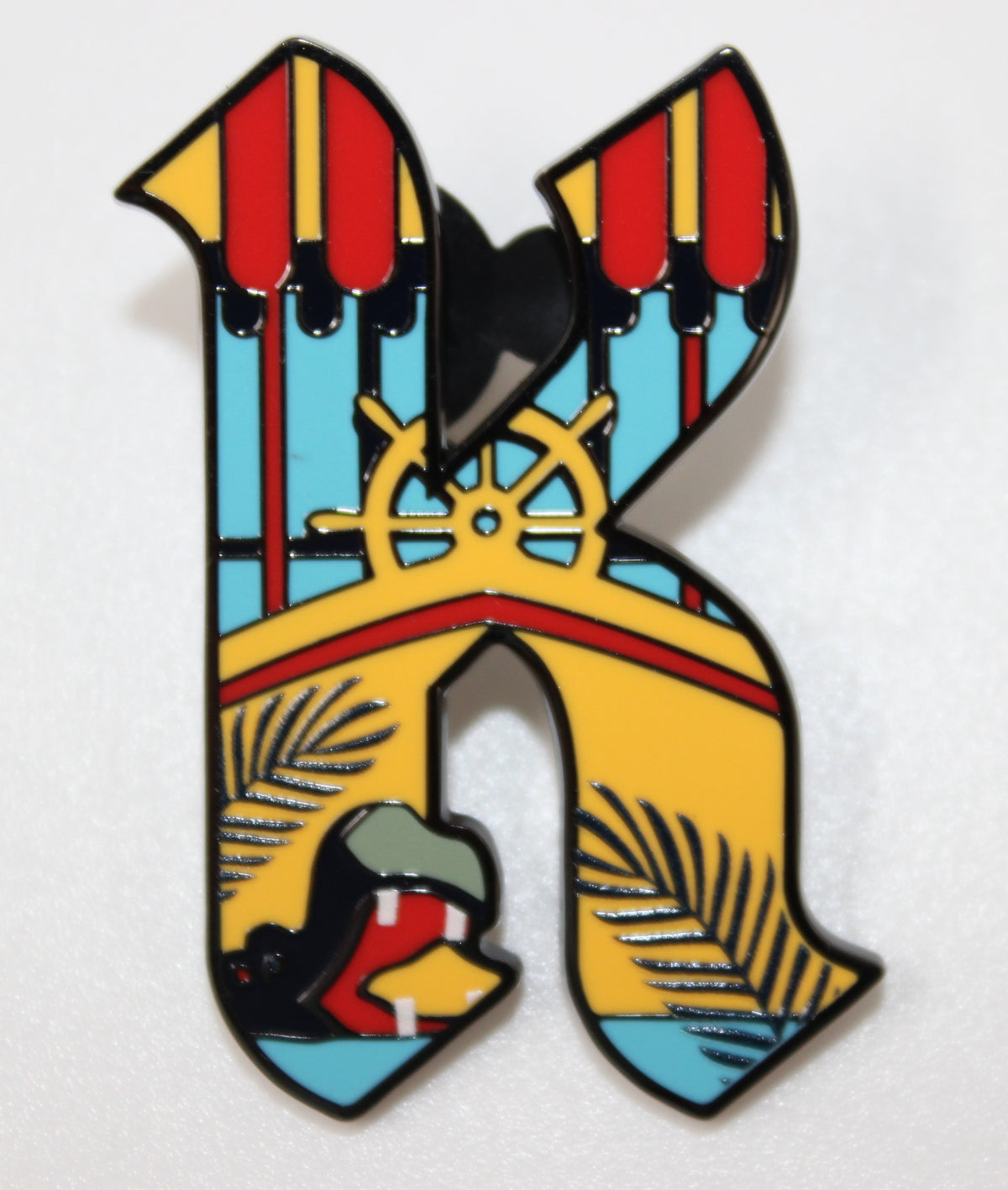 K Magic Kingdom Letters Mystery Disney Pin