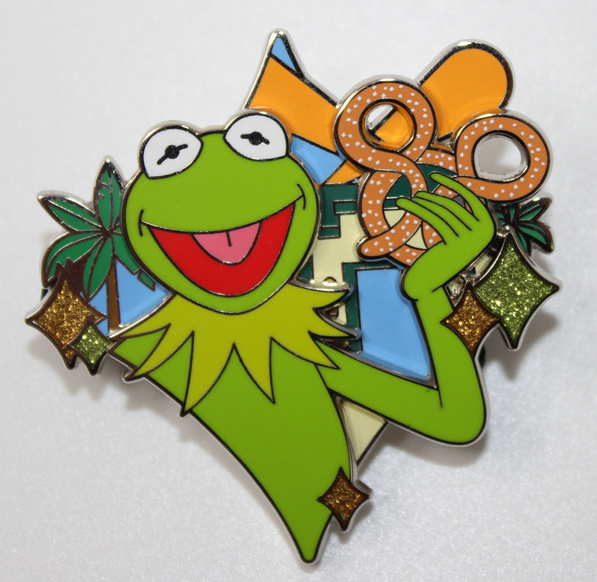Kermit with Mickey Pretzel Disney Artist Collection Disney Pin